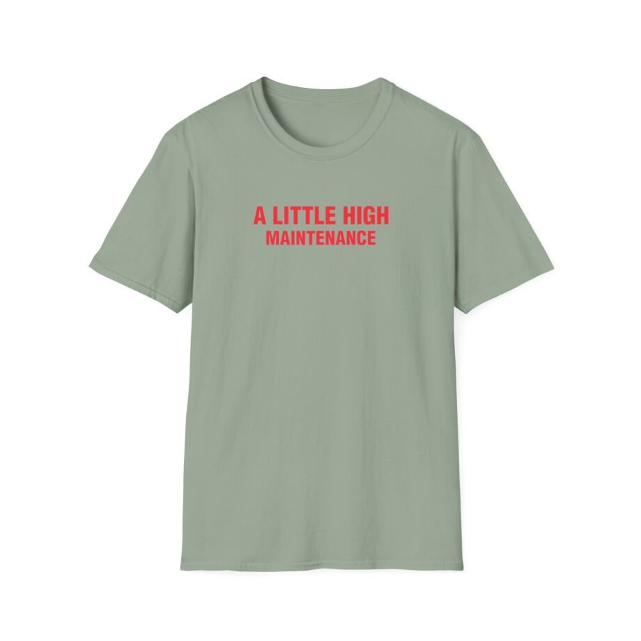 SG a Little High Maintenance Unisex Softstyle T-Shirt