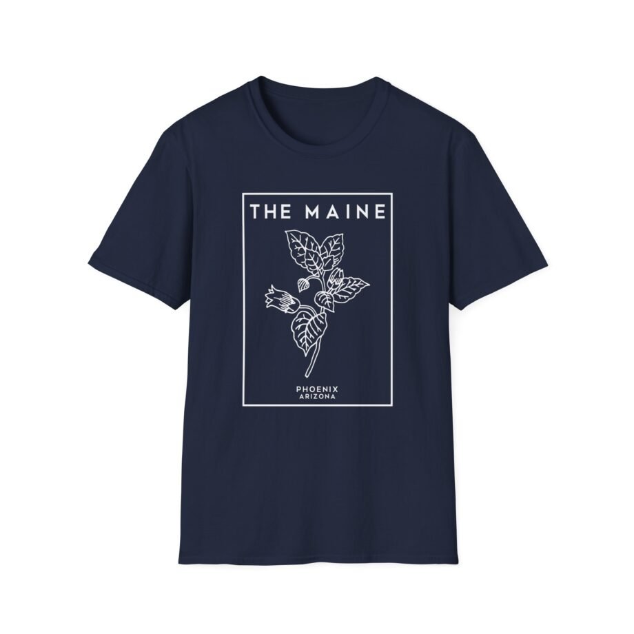 The Maine Flower Unisex Softstyle T-Shirt