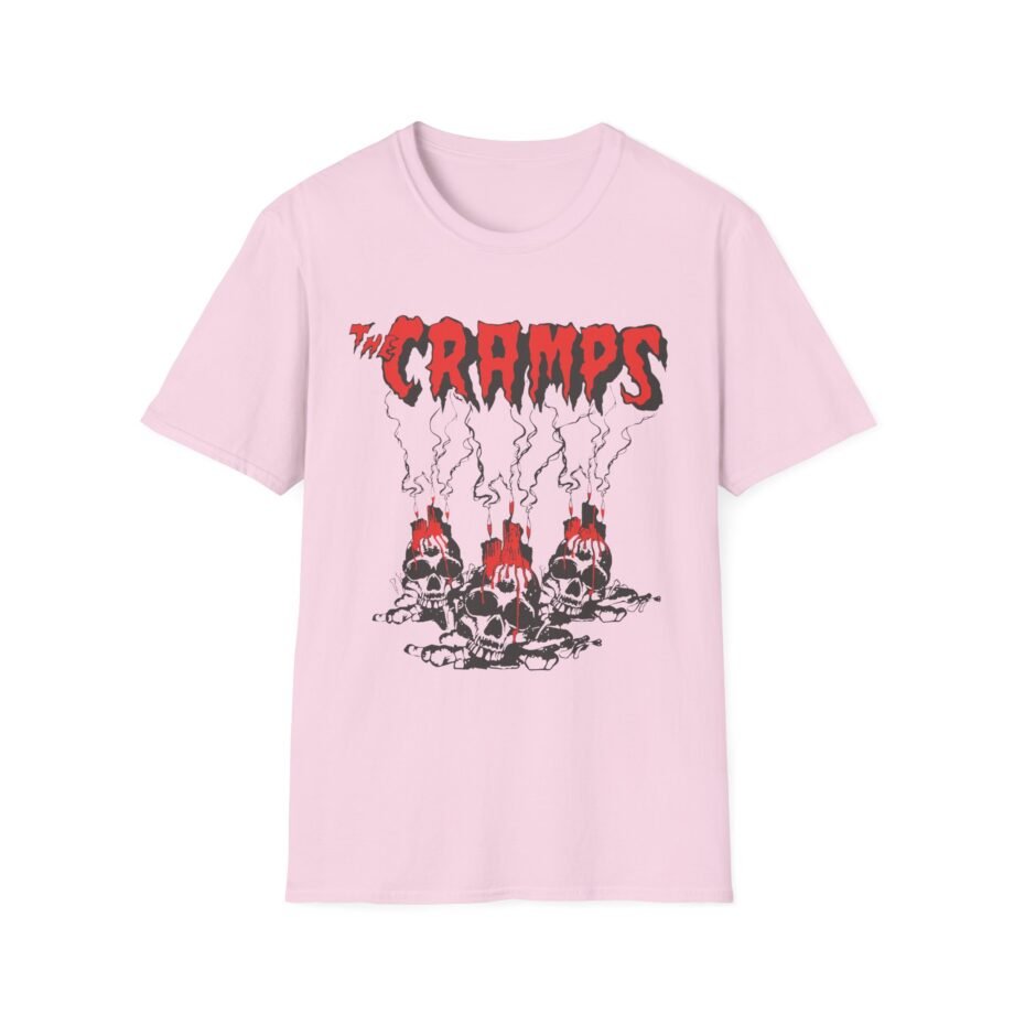 The Cramps Voodoo Skulls Unisex Softstyle T-Shirt
