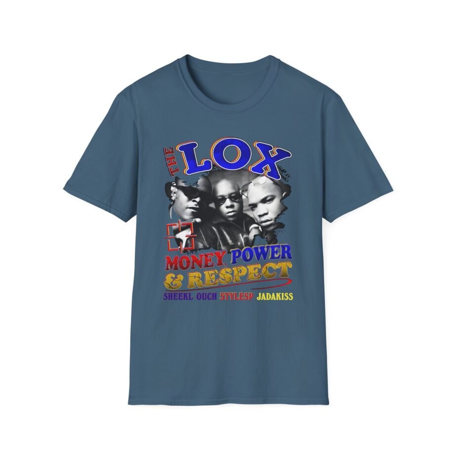 The Lox Money, Power & Respect Unisex Softstyle T-Shirt