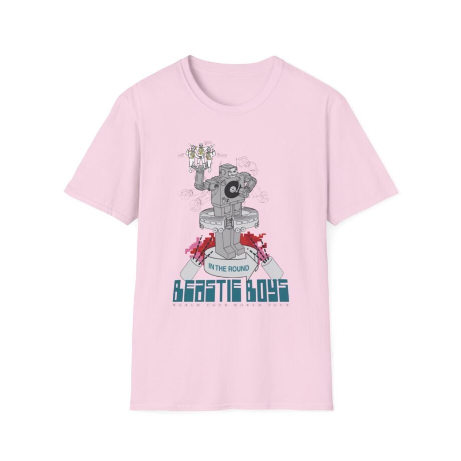 The Beastie Hello Nasty Robot Unisex Softstyle T-Shirt