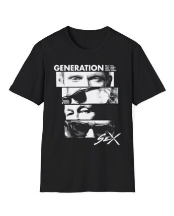 Billy Idol Eye Stack Unisex Softstyle Shirt