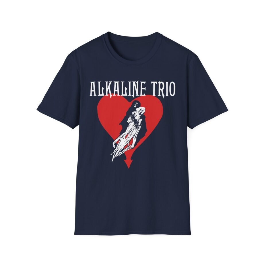 Alkaline Trio Heart Swept Unisex Softstyle T-Shirt