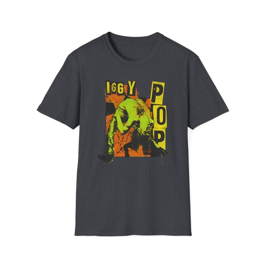 The Stooges Iggy Pop No Values Unisex Softstyle T-Shirt