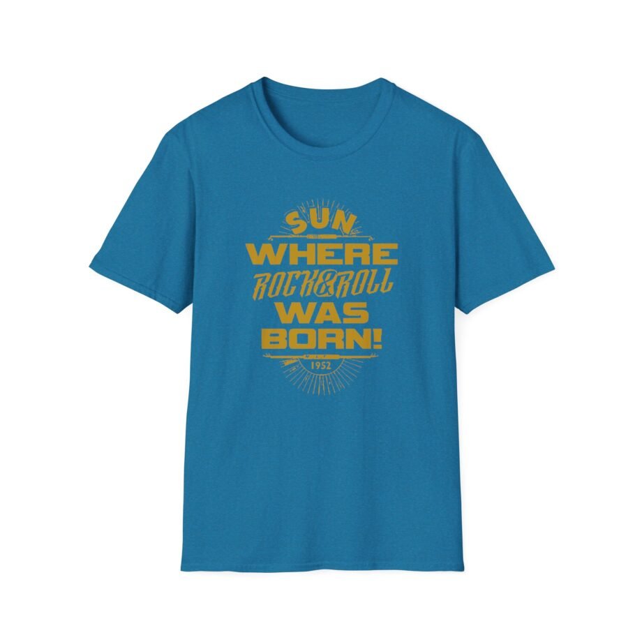 Sun Records Where Rock N Roll Was Born Unisex Softstyle T-Shirt