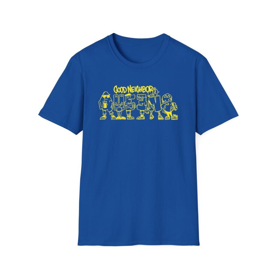 Good Neighbours Queens Unisex Softstyle T-Shirt
