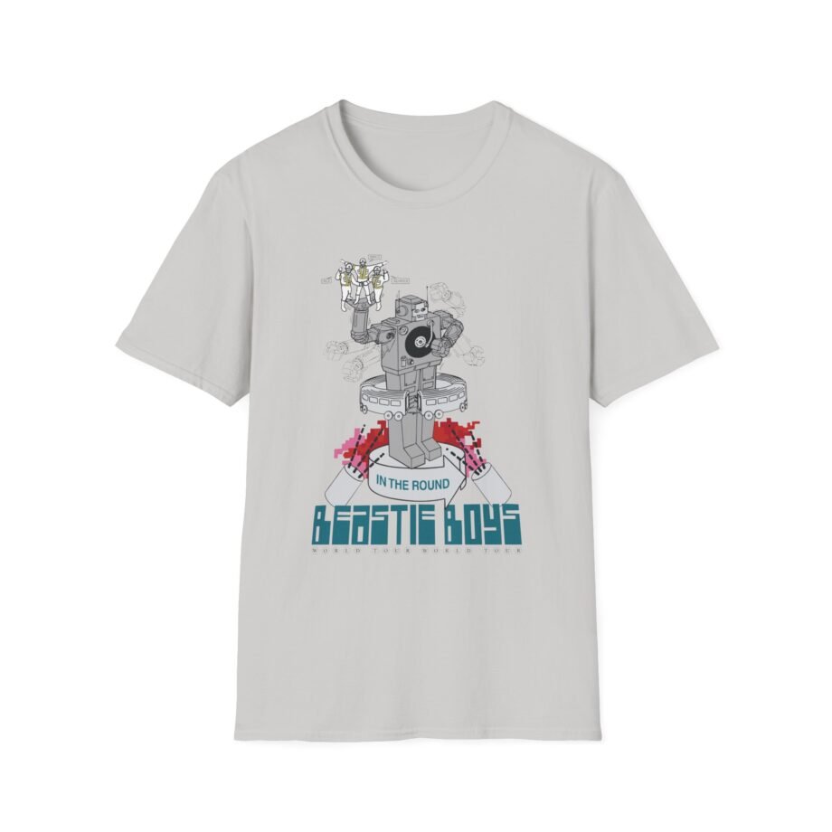 The Beastie Hello Nasty Robot Unisex Softstyle T-Shirt