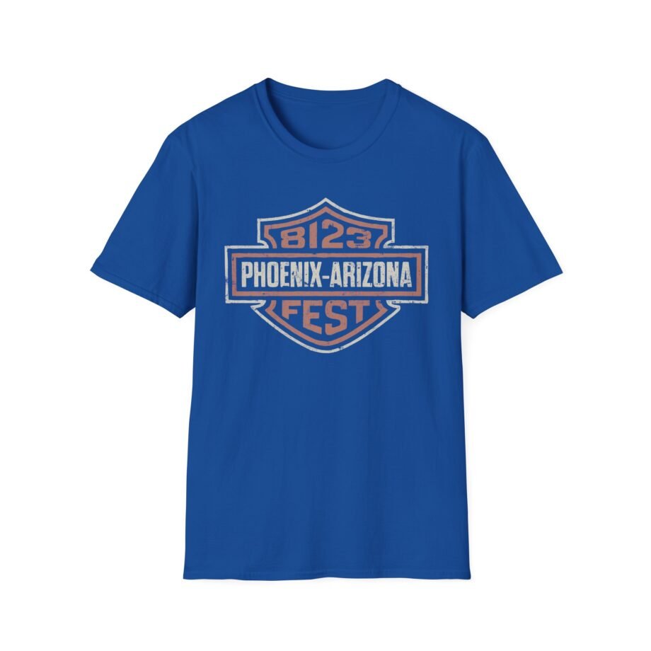 The Maine 8123 Fest Moto Unisex Softstyle T-Shirt
