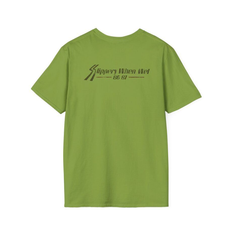Bon Jovi Slippery When Wet Vintage World Tour Unisex Softstyle T-Shirt