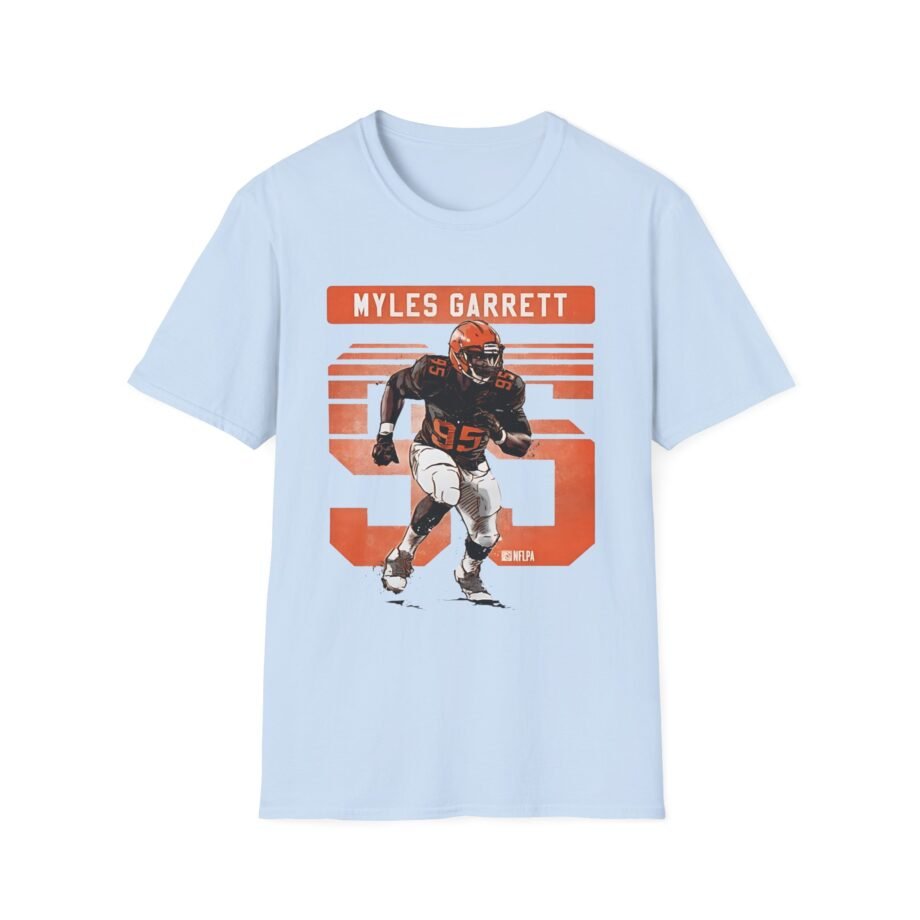 Myles Garrett Grunge Unisex Softstyle T-Shirt
