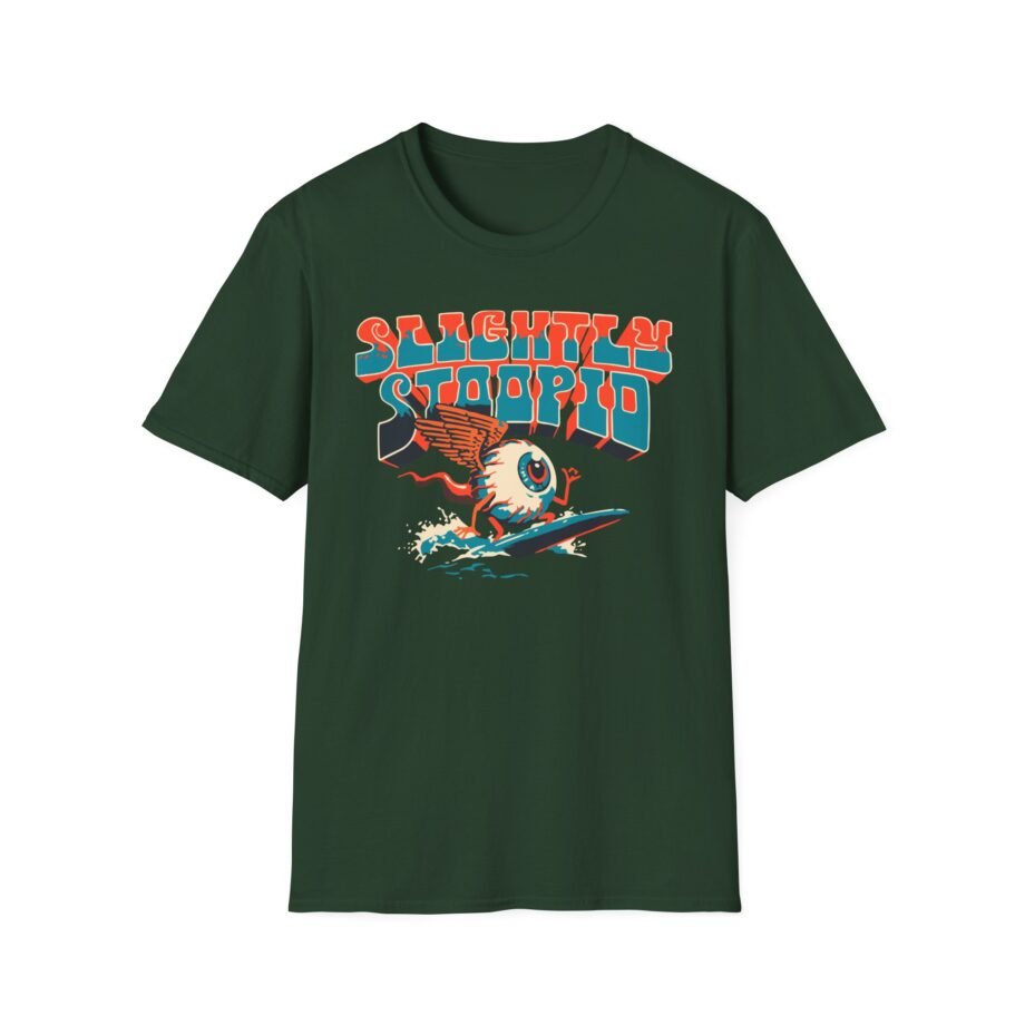Slightly Stoopid Surfing Eyeball Unisex Softstyle T-Shirt