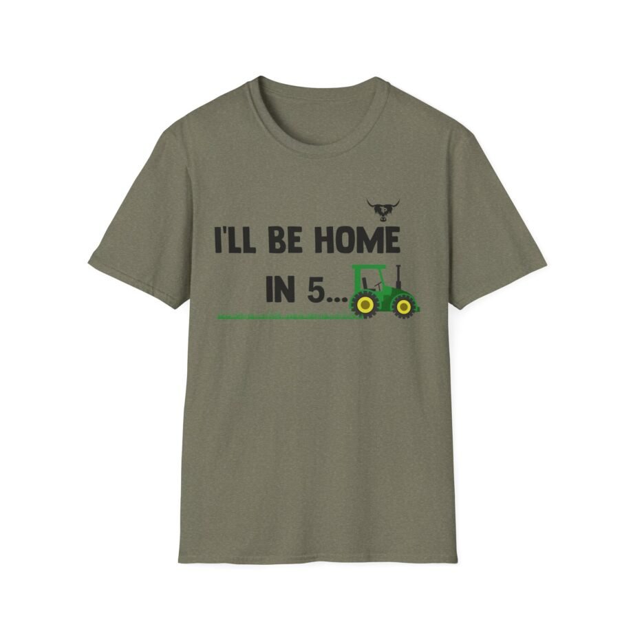 Tom Pemberton I'll Be Home in 5 Unisex Softstyle T-Shirt