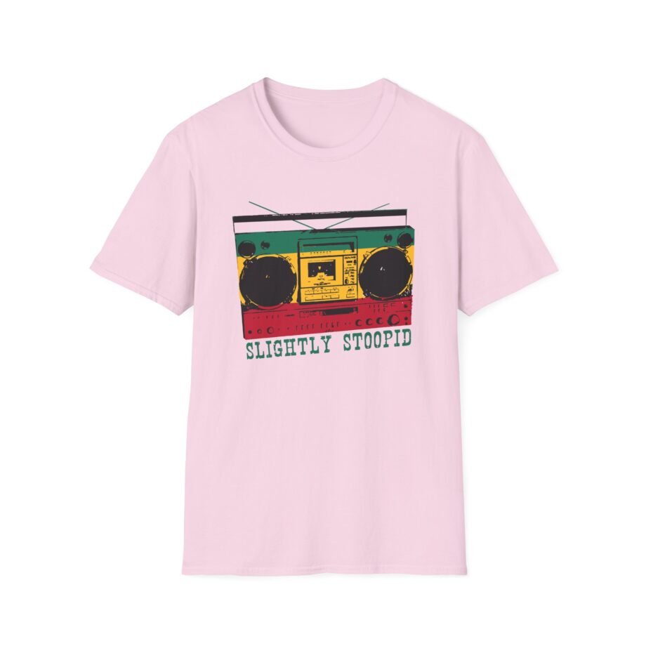 Slightly Stoopid Ghetto Blaster Raglan Unisex Softstyle T-Shirt