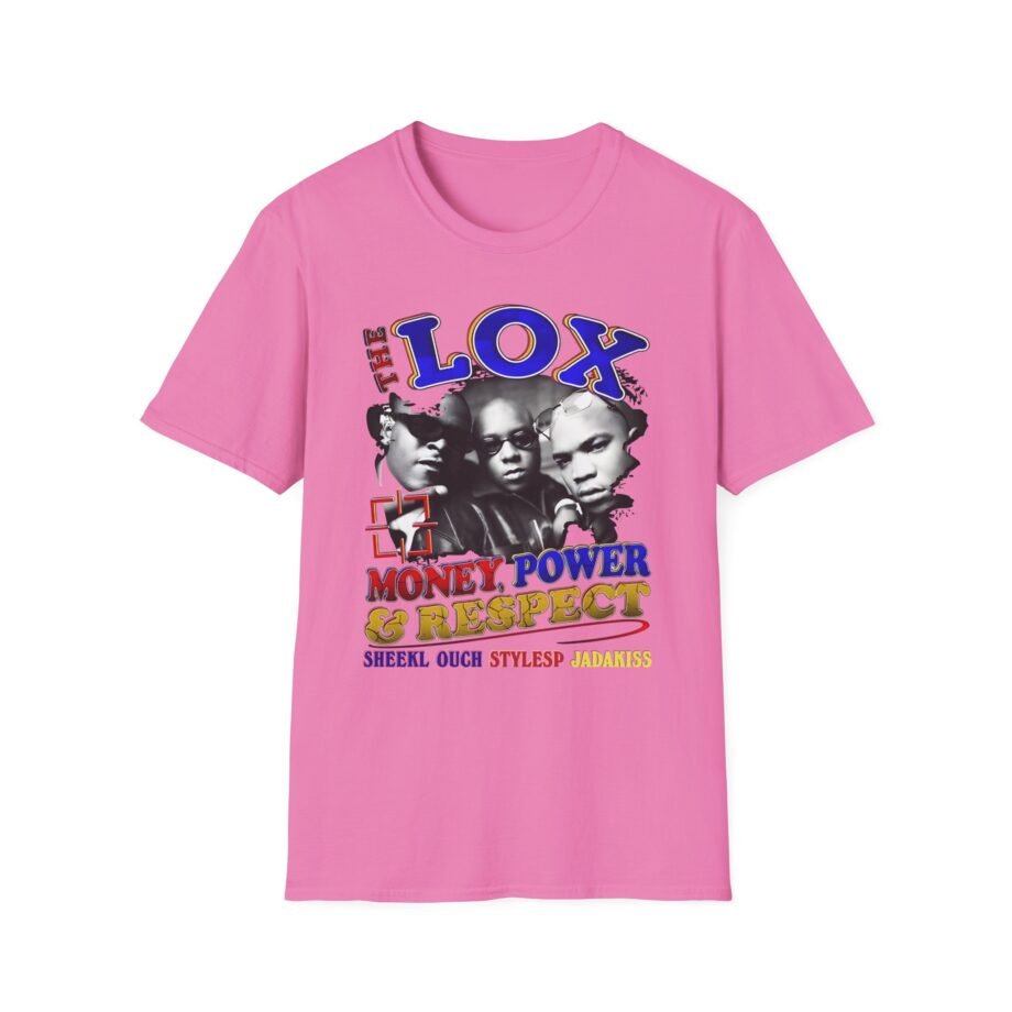 The Lox Money, Power & Respect Unisex Softstyle T-Shirt