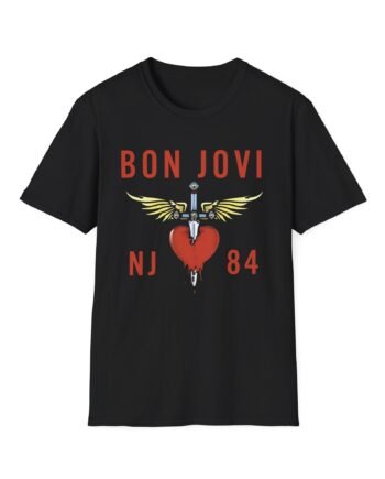 Bon Jovi You Give Love a Bad Name Unisex Softstyle T-Shirt