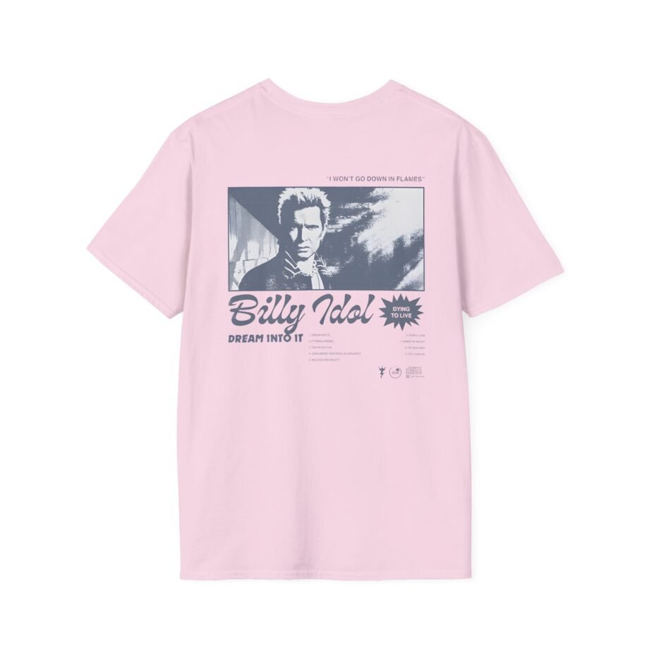 Billy Idol Billy Script Unisex Softstyle Shirt
