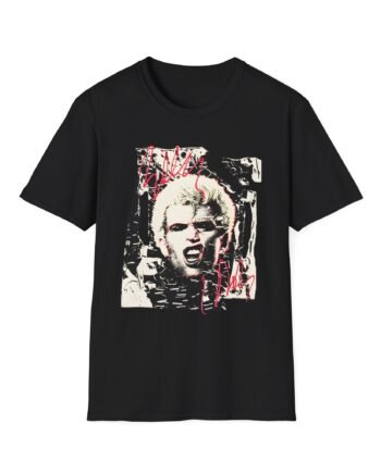 Billy Idol Shattered Photo Unisex Softstyle Shirt