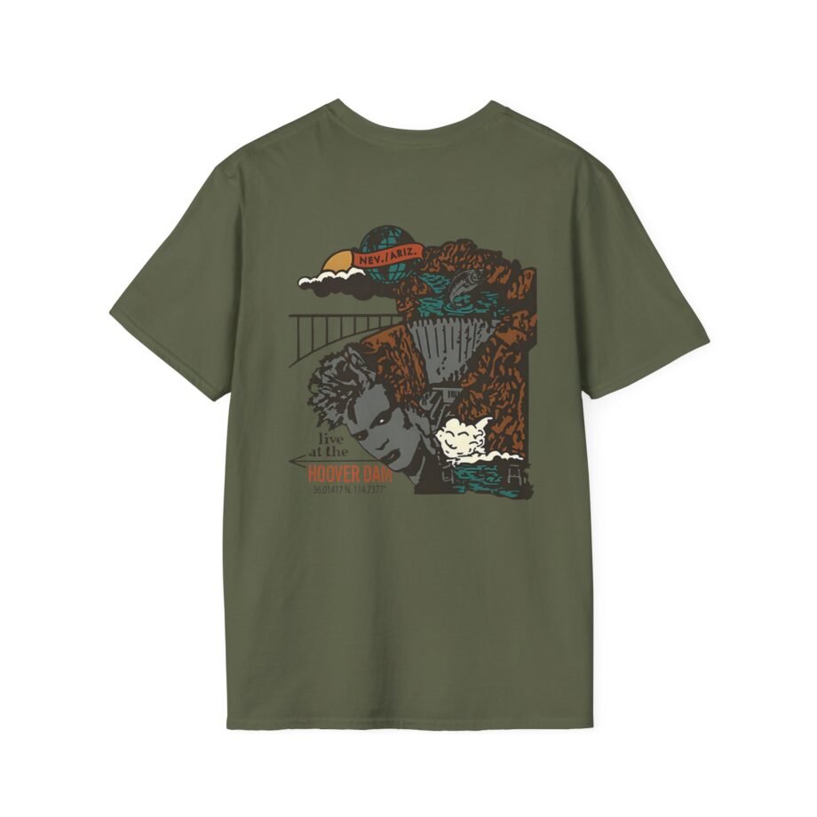 Billy Idol Hoover Dam Unisex Softstyle Shirt
