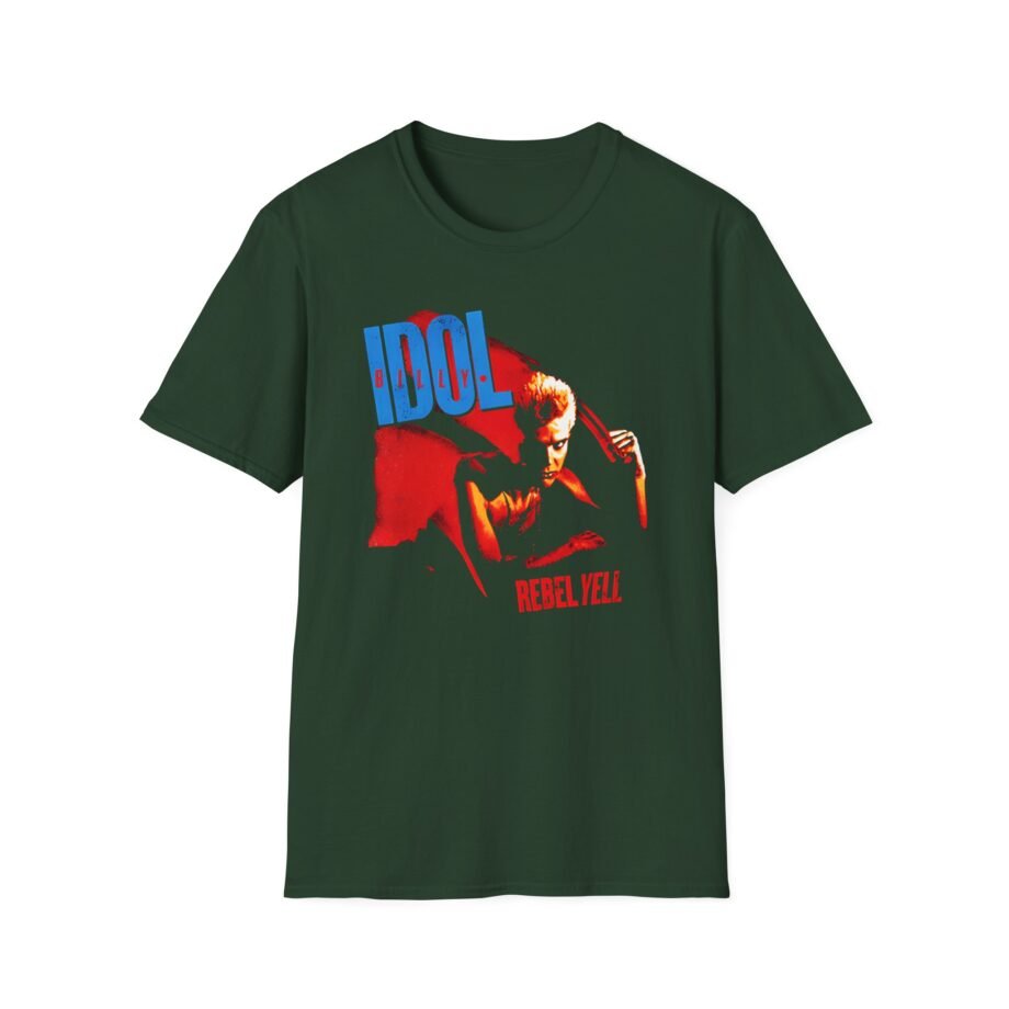 Billy Idol Rebel Yell 40th Anniversary Unisex Softstyle Shirt