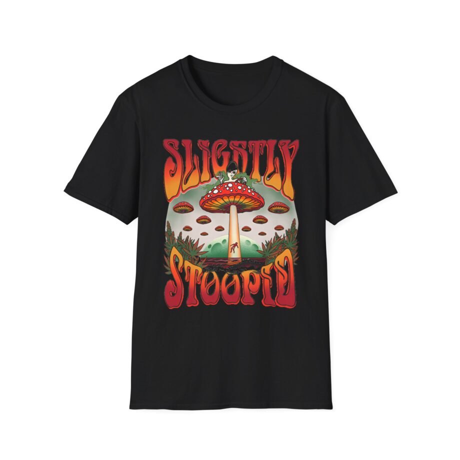 Slightly Stoopid Mushroom Ufo Unisex Softstyle T-Shirt