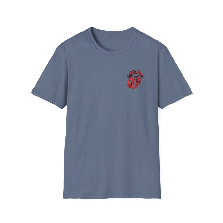 Rolling Grrr! Painted Diamond Tongue Unisex Softstyle T-Shirt