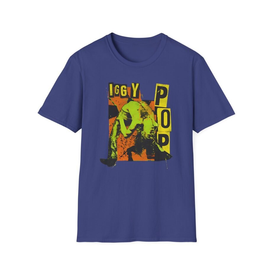 The Stooges Iggy Pop No Values Unisex Softstyle T-Shirt