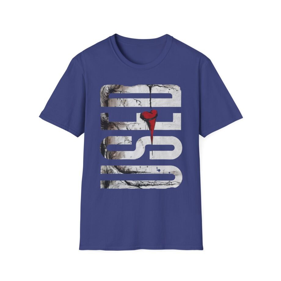 The Used Vertical Heart Unisex Softstyle T-Shirt