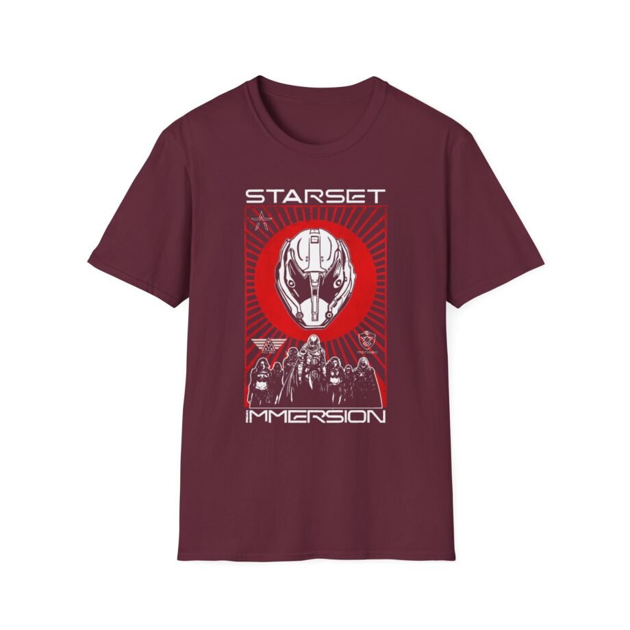 Starset Immersion Red Tour Unisex Softstyle T-Shirt