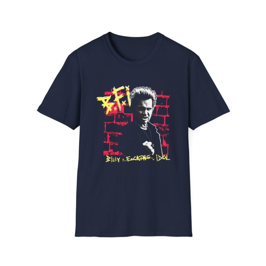 Billy Idol BFI Brick Unisex Softstyle Shirt
