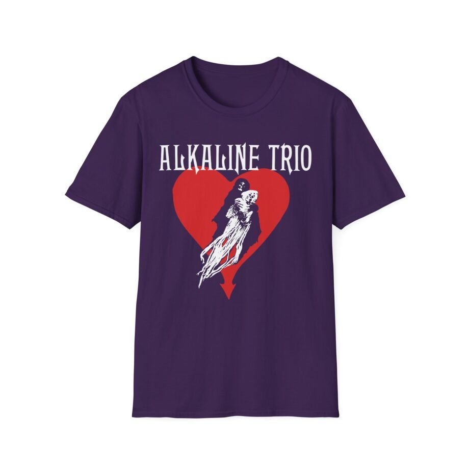 Alkaline Trio Heart Swept Unisex Softstyle T-Shirt