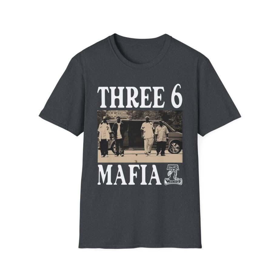 Three 6 Mafia Ridin Spinners Unisex Softstyle T-Shirt