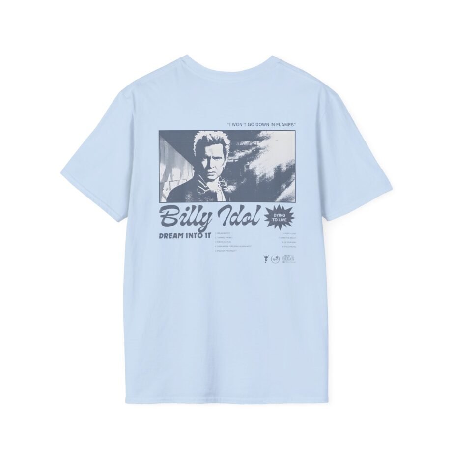 Billy Idol Billy Script Unisex Softstyle Shirt