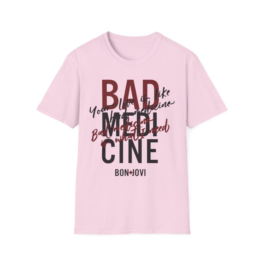 Bon Jovi Bad Medicine Unisex Softstyle T-Shirt