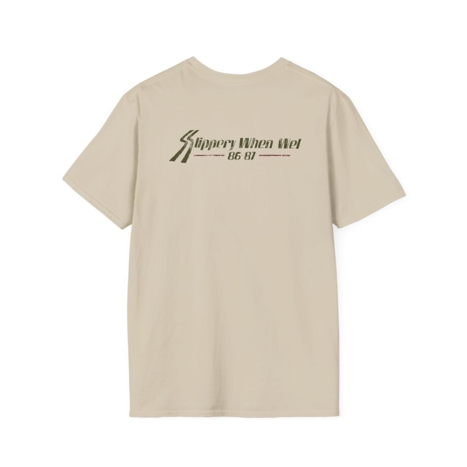 Bon Jovi Slippery When Wet Vintage World Tour Unisex Softstyle T-Shirt