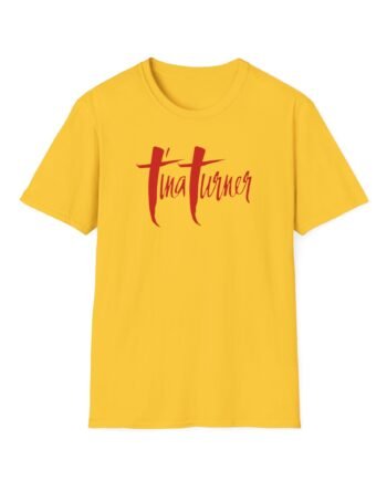 Tina Turner Logo Unisex Softstyle T-Shirt