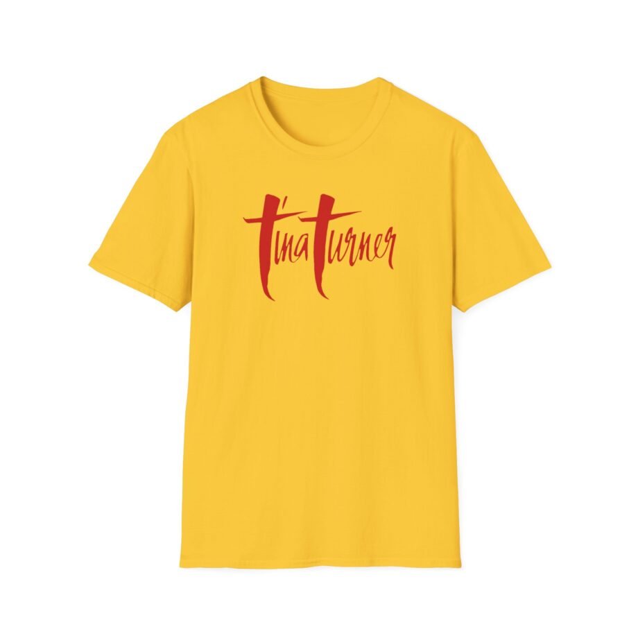 Tina Turner Logo Unisex Softstyle T-Shirt