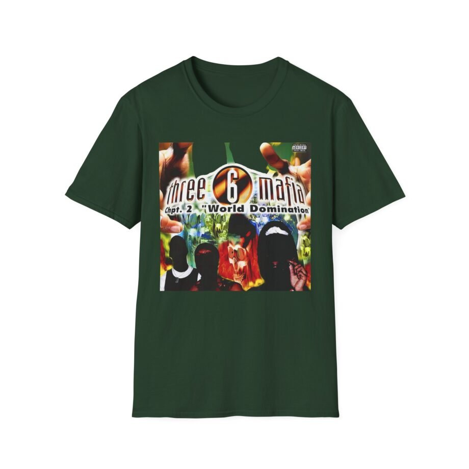 Three 6 Mafia Cover WD Unisex Softstyle T-Shirt