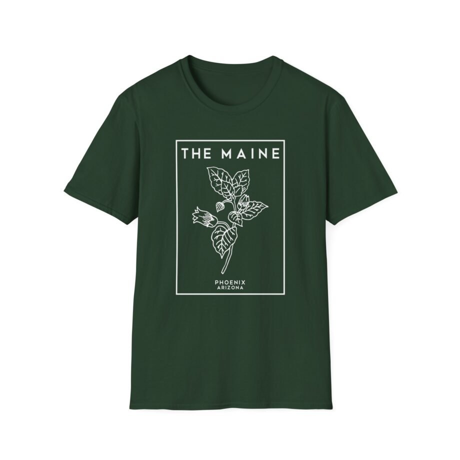 The Maine Flower Unisex Softstyle T-Shirt