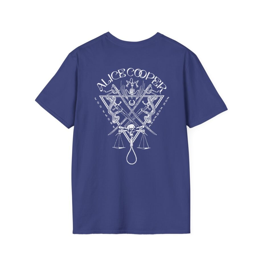 Alice Cooper Trial of Terror Unisex Softstyle T-Shirt