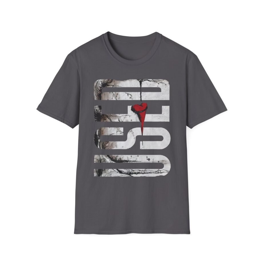 The Used Vertical Heart Unisex Softstyle T-Shirt