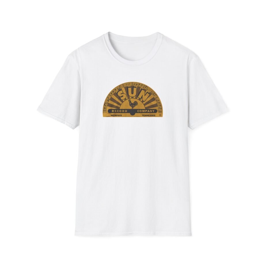 Sun Records Memphis Half Logo Unisex Softstyle T-Shirt