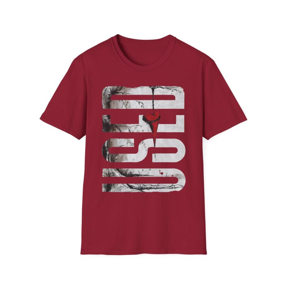 The Used Vertical Heart Unisex Softstyle T-Shirt