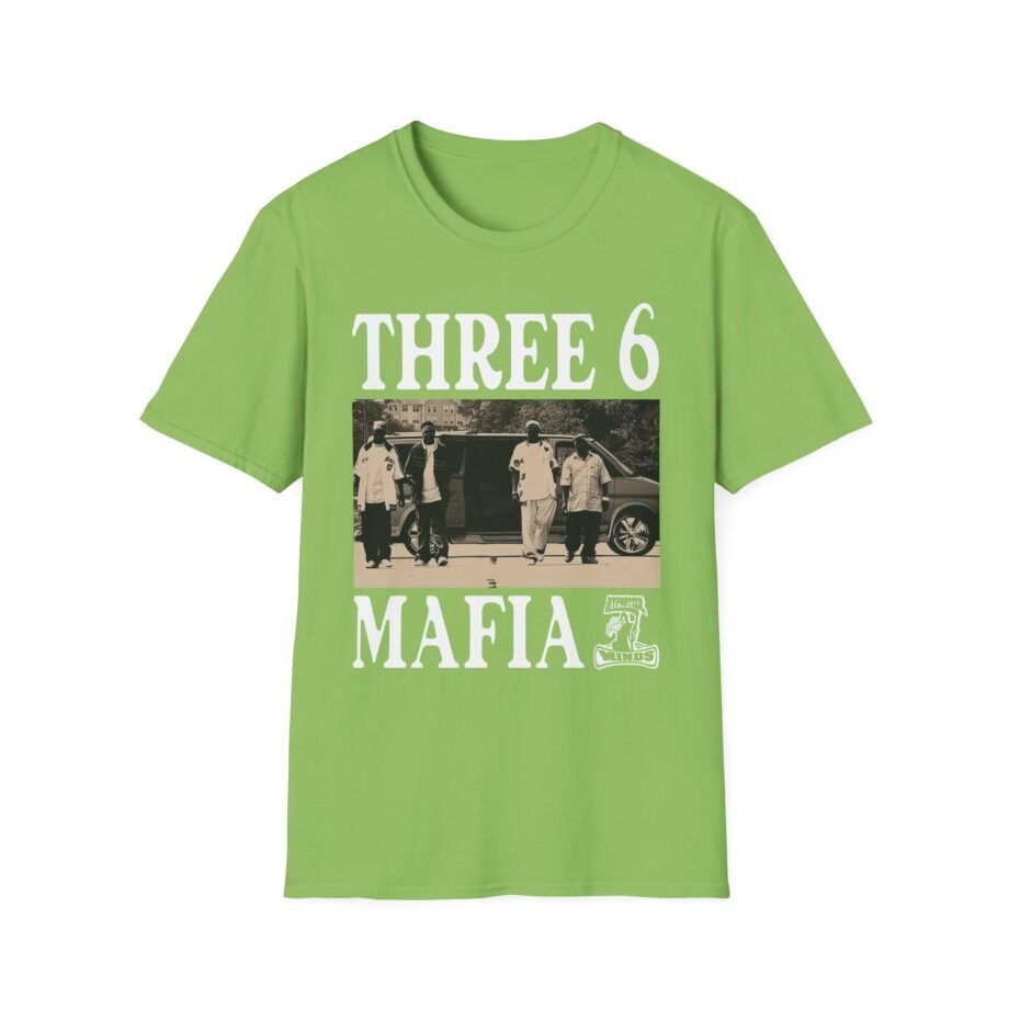 Three 6 Mafia Ridin Spinners Unisex Softstyle T-Shirt