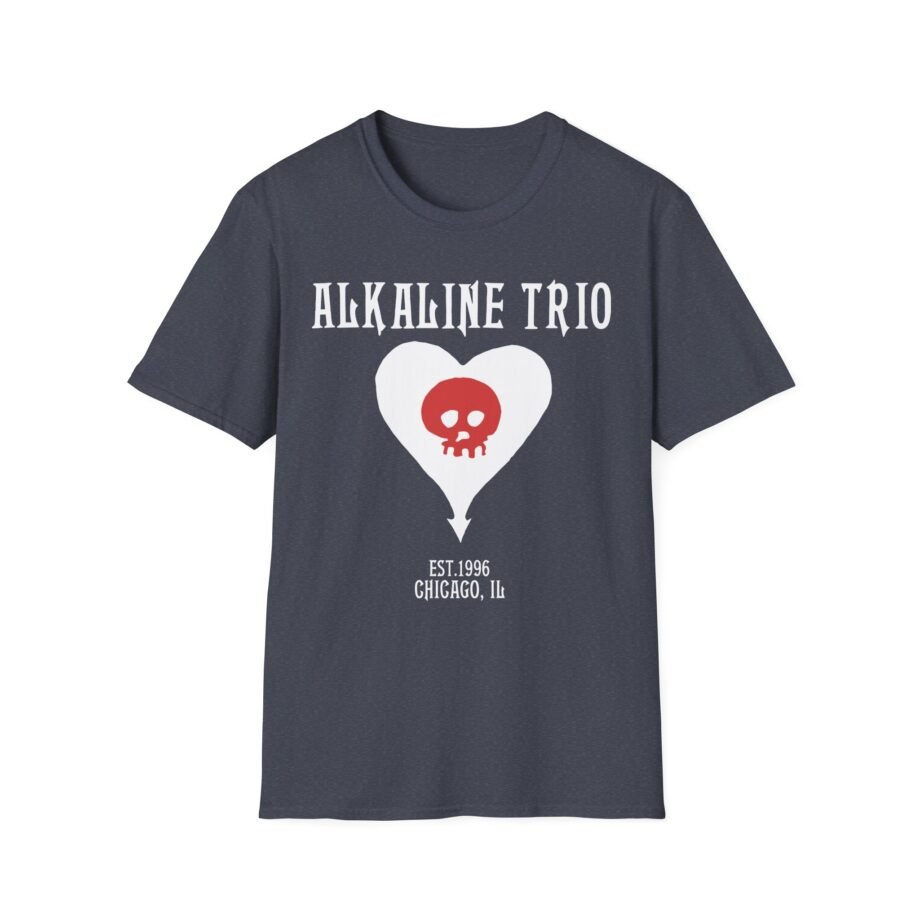 Alkaline Trio Heartskull Album Icons Unisex Softstyle T-Shirt