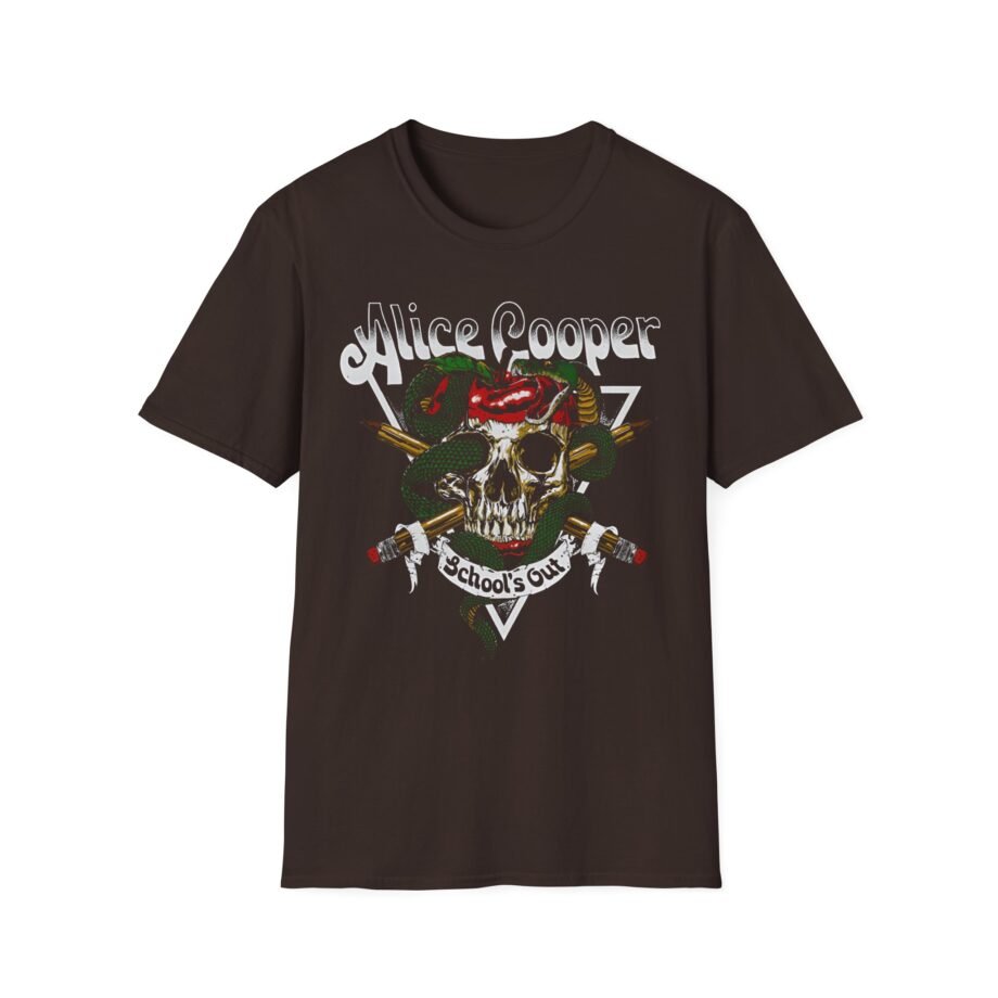 Alice Cooper School's Out Apple Tree Unisex Softstyle T-Shirt