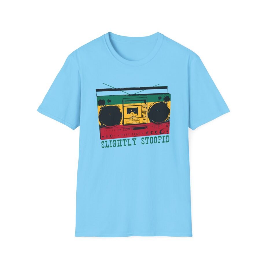 Slightly Stoopid Ghetto Blaster Raglan Unisex Softstyle T-Shirt