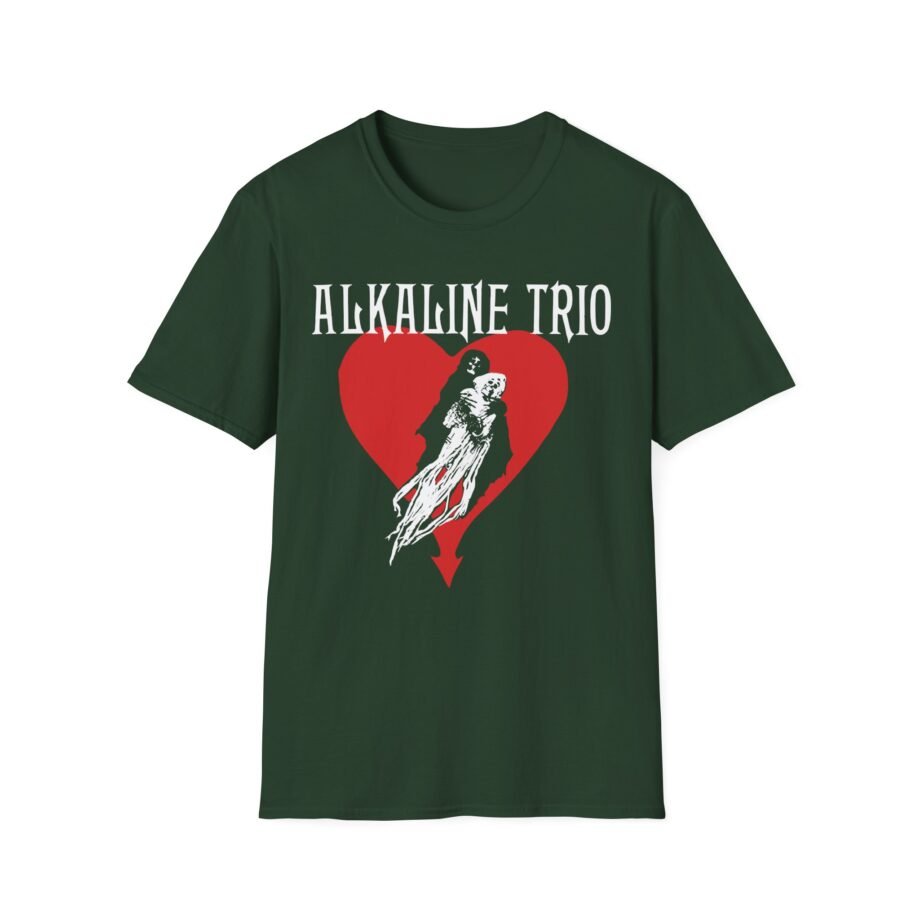 Alkaline Trio Heart Swept Unisex Softstyle T-Shirt