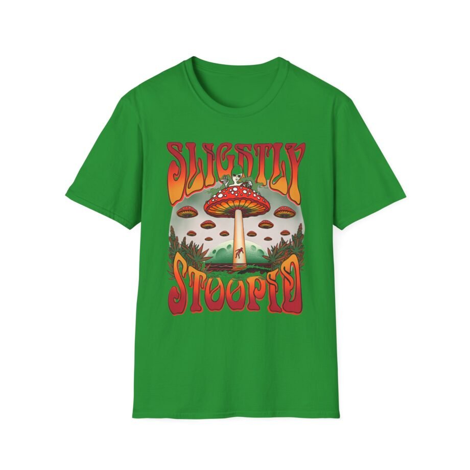 Slightly Stoopid Mushroom Ufo Unisex Softstyle T-Shirt
