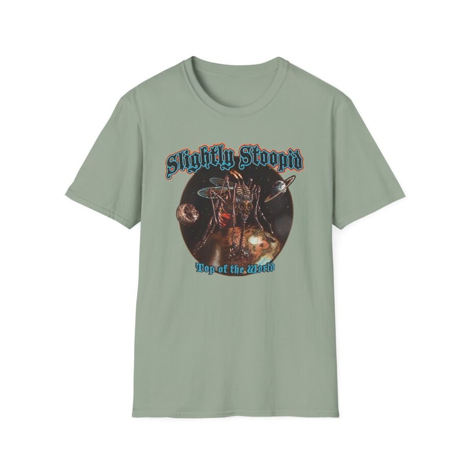Slightly Stoopid Top of the World Golden Goods Unisex Softstyle T-Shirt