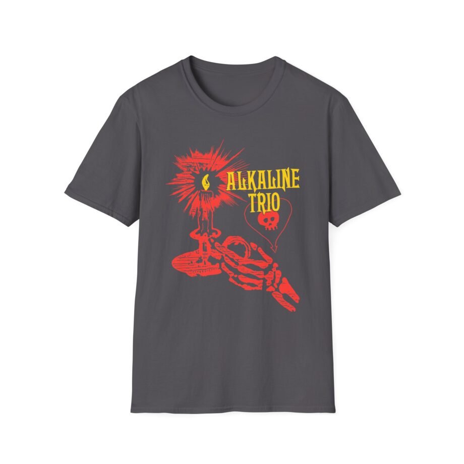 Alkaline Trio Skele Candle Unisex Softstyle T-Shirt